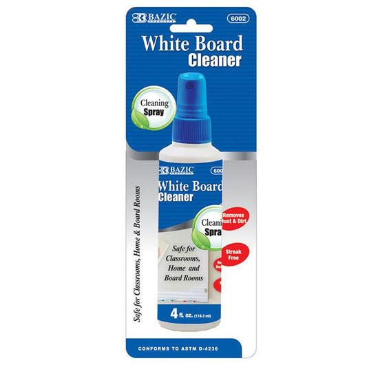 BAZIC 4 Oz. White Board Cleaner Sold in 24 Units