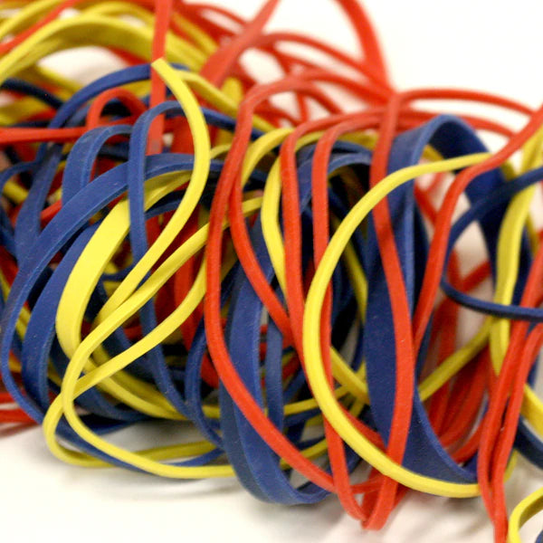 BAZIC 2 Oz./ 56.70 g Assorted Sizes and Colors Rubber Bands Sold in 36 Units