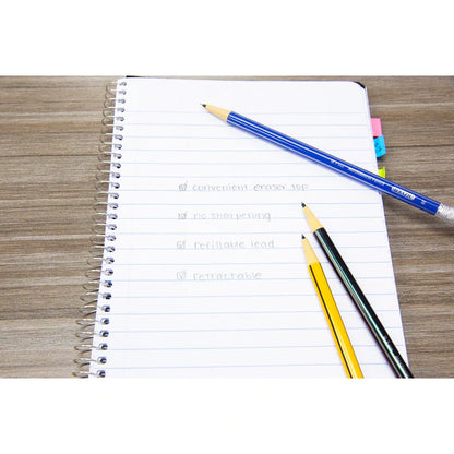 BAZIC Azure 0.7 mm Mechanical Pencil (4/Pack) Sold in 24 Units