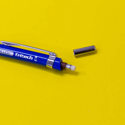 BAZIC Tritech 0.7 mm Mechanical Pencil w/ Ceramics High-Quality Lead Sold in 24 Units