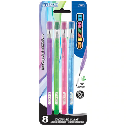 BAZIC Dazzle Multi-Point Pencil (8/Pack) Sold in 24 Units