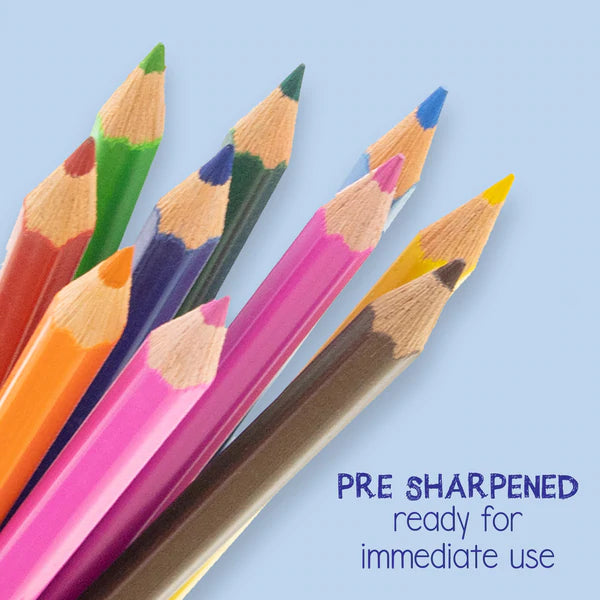 Bazic 12 Color Pencil, Price Sold in Case of 24