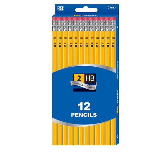 #2 Yellow Pencil (12/Pack) Sold in 24 Units