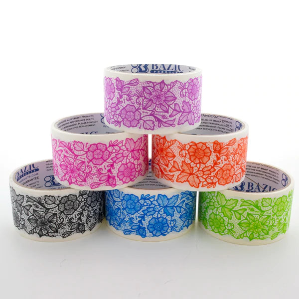 1.88" X 5 Yards Lace Series Duct Tape Sold in 36 Units