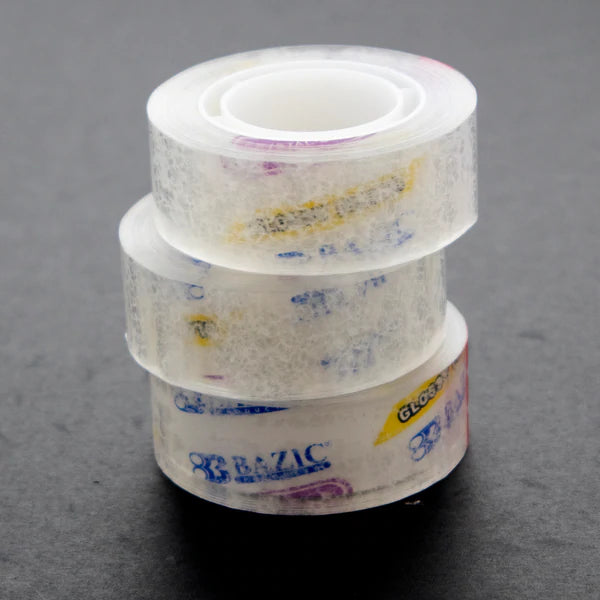 BAZIC 3/4" X 500" Transparent Tape (3/Pack) Sold in 24 Units