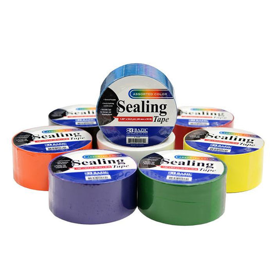 BAZIC 1.88" X 54.6 Yards Color Packing Tape Sold in 48 Units