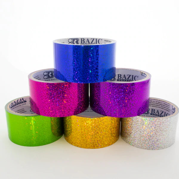 1.88" X 5 Yards Holographic Duct Tape Sold in 36 Units