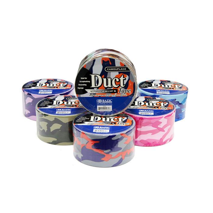 1.88" X 5 Yards Camouflage Series Duct Tape Sold in 36 Units