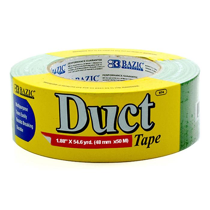 BAZIC 1.88" X 60 Yards Green Duct Tape Sold in 12 Units
