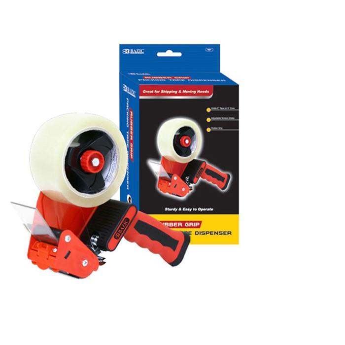 BAZIC Rubber Grip Premium Comfort Packing Tape Dispenser Sold in 12 Units