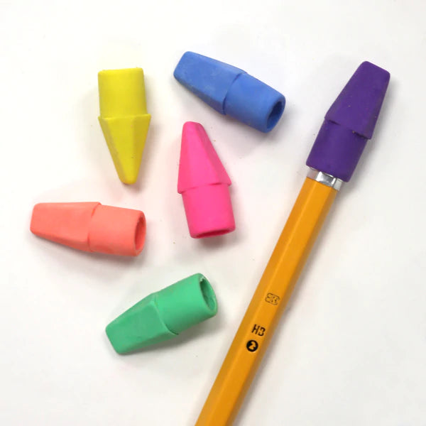 BAZIC Neon Eraser Top (50/Pack) Sold in 24 Units