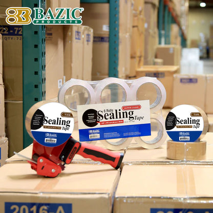 BAZIC 1.88" X 109.3 Yards Clear Packing Tape (6/pack) Sold in 6 Units