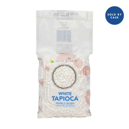 Tea Zone White Tapioca Boba- Case (6 bags)