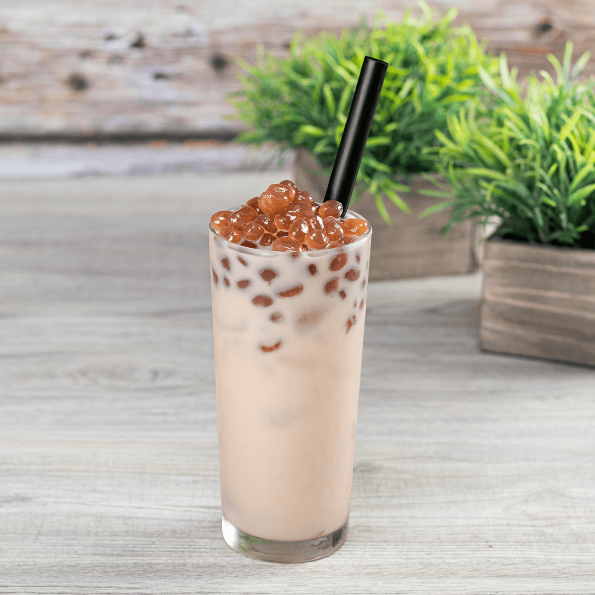 Tea Zone Crystal Boba, Brown Sugar - Case