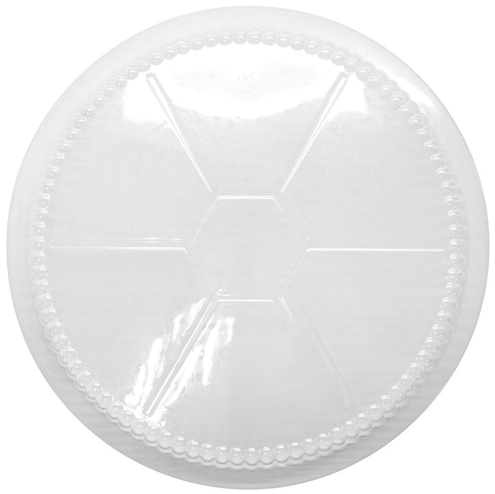 Karat 9" OPS Dome Lids for Foil Containers