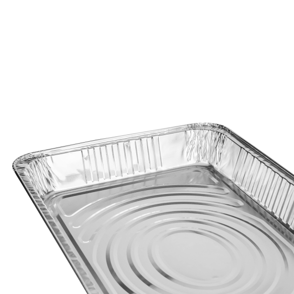 Karat Half Size Standard Aluminum Foil Deep Steam Table Pans - 100 ct
