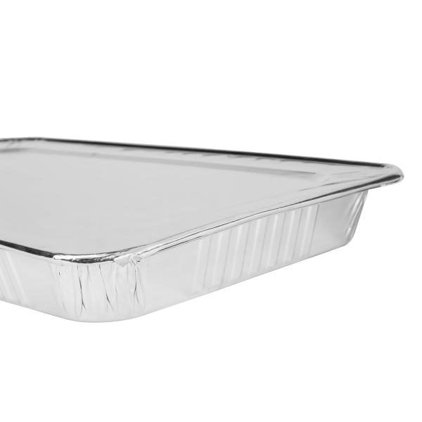 Karat Half Size Standard Aluminum Foil Deep Steam Table Pans - 100 ct