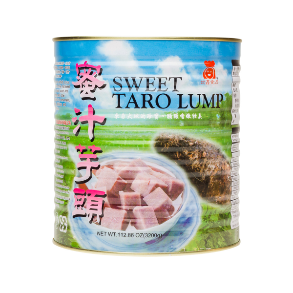 Tea Zone Premium Sweet Taro Lump (7.05 lbs) Case of 6