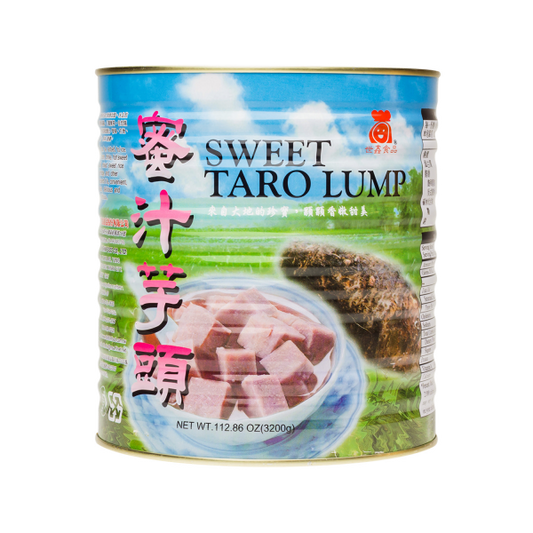 Tea Zone Premium Sweet Taro Lump (7.05 lbs) Case of 6