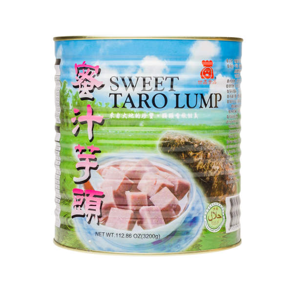 Tea Zone Premium Sweet Taro Lump (7.05 lbs) Case of 6