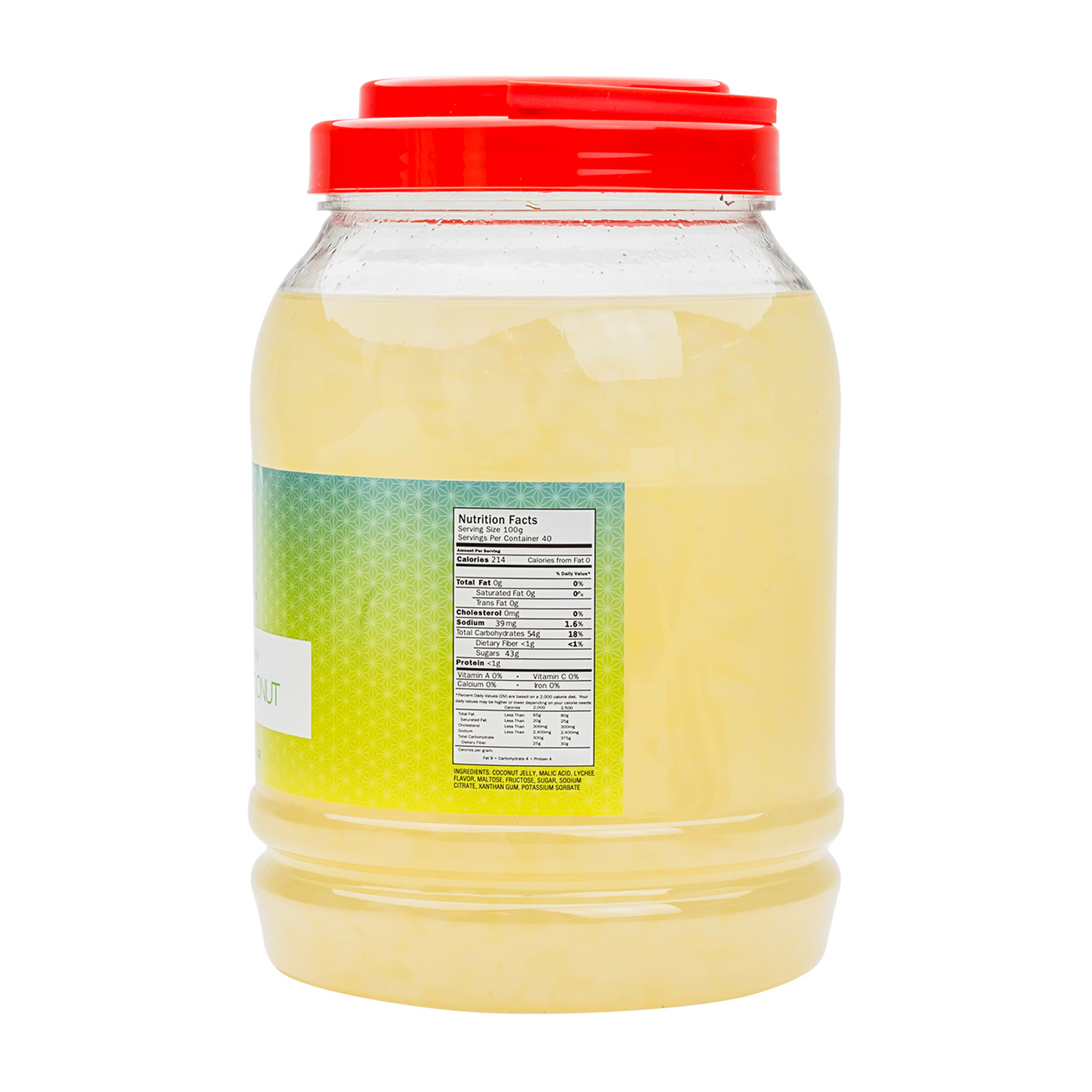 Tea Zone Lychee Coconut Jelly (8.5 lbs) Case of 4