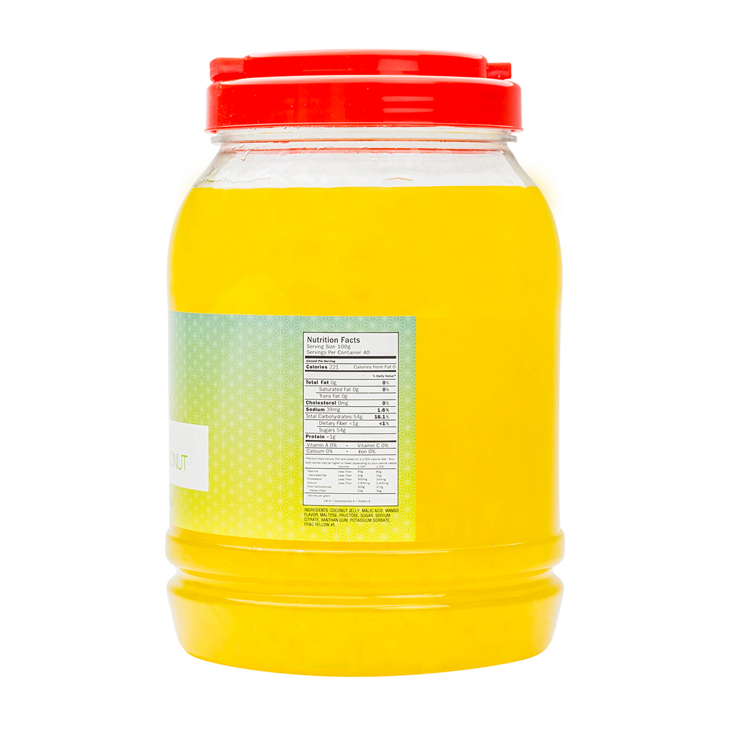 Tea Zone Mango Coconut Jelly (8.5 lbs) Case Of 4