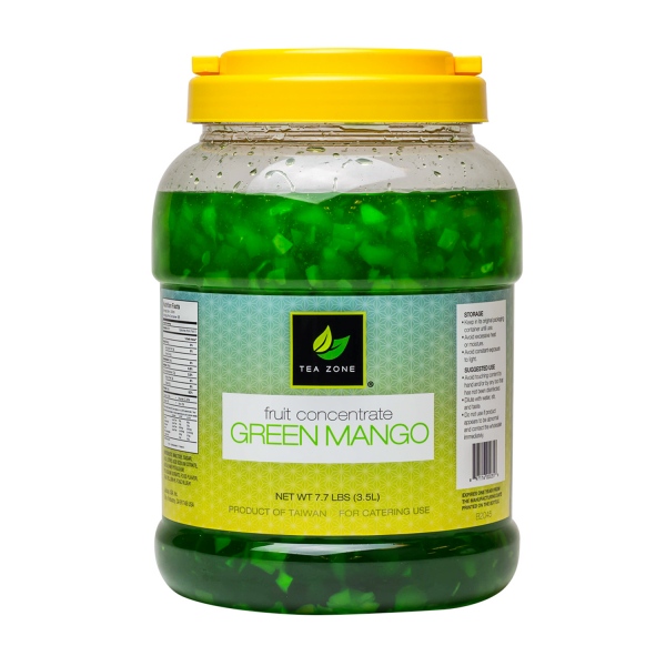 Tea Zone Green Mango Concentrate (7.7 lbs) Case Of 4