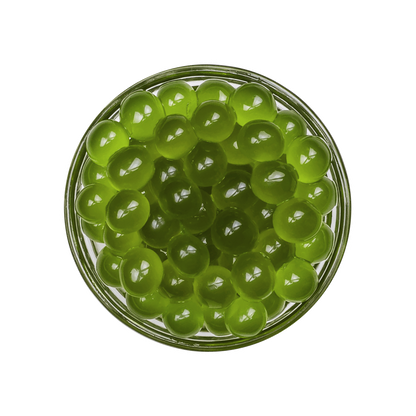 Tea Zone Kiwi Popping Pearls (7 lbs) Case of 4