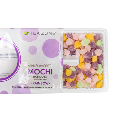 Tea Zone Rainbow Mini Mochi - Case Of 25