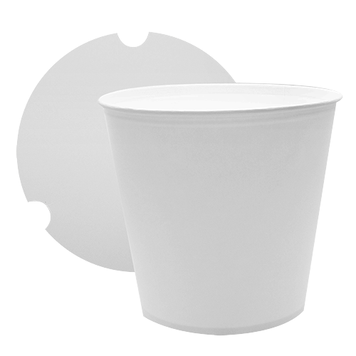 Karat 170oz Food Buckets with Paper Lids (223mm) - 150 ct