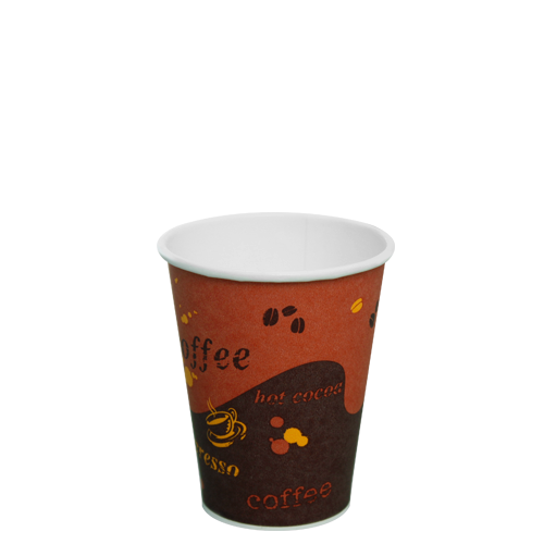 Karat 8oz Paper Hot Cups - Coffee (80mm) - 1,000 ct