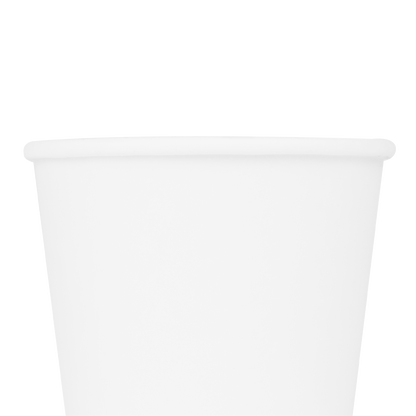 Karat 8oz Paper Hot Cups - White (80mm) - 1,000 ct