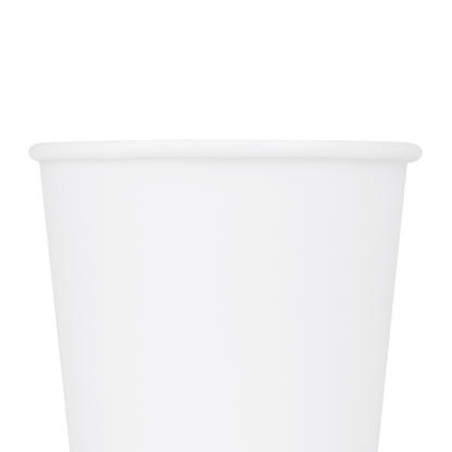 Karat 12oz Paper Hot Cups - White (90mm) - 1,000 ct