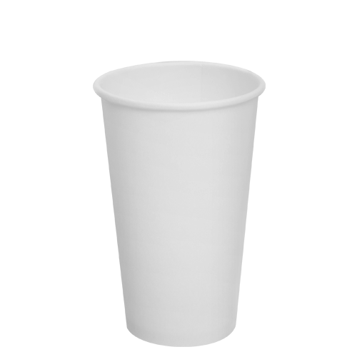 Karat 16oz Paper Hot Cups - White (90mm) - 1,000 ct