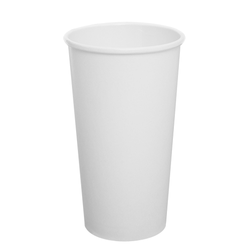 Karat 20oz Paper Hot Cups - White (90mm) - 600 ct
