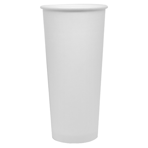 Karat 24oz Paper Hot Cups - White (90mm) - 500 ct