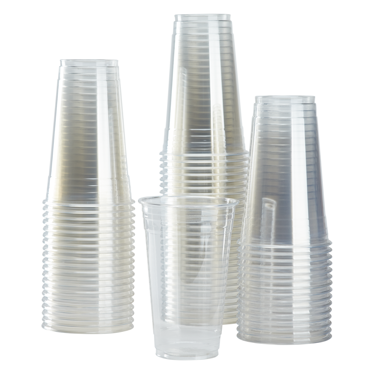 Kingston 24oz PET Plastic Cold Cups (98mm) - 600 ct