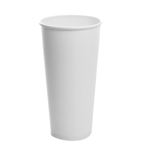 Karat 22oz Paper Cold Cup - White (90mm) - 1,000 ct