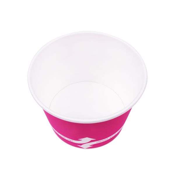 Karat 12oz Paper Food Containers - Pink (100mm) - 1,000 ct, C-KDP12 (PINK)
