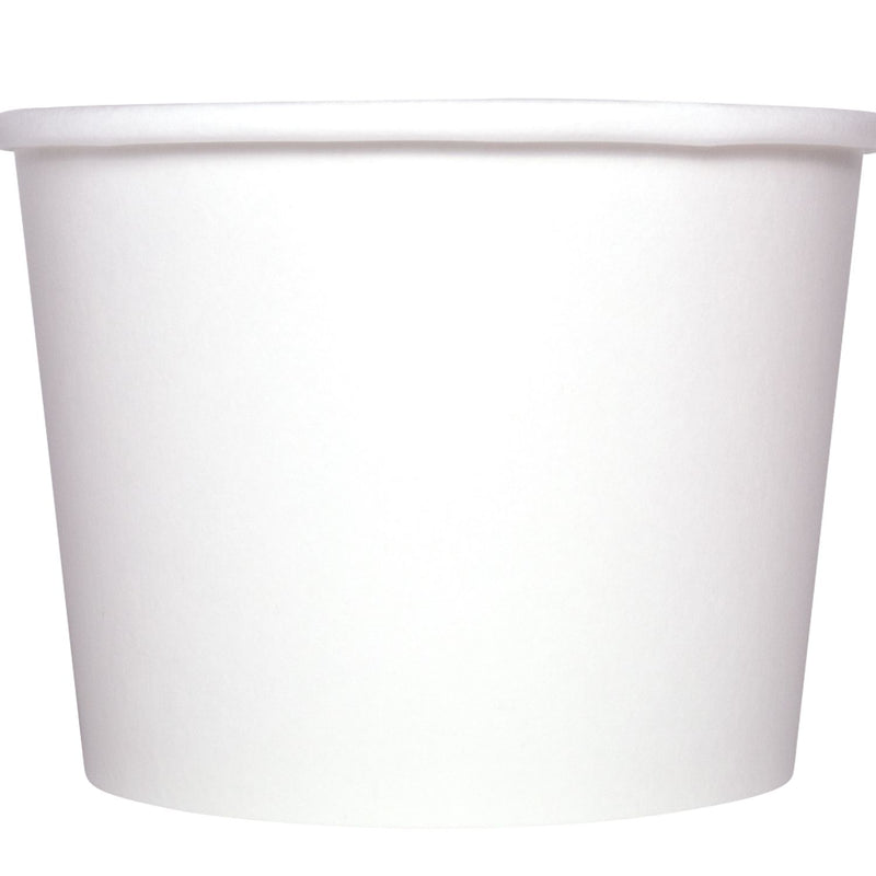 Karat 12oz Food Containers - White (100mm) - 1,000 ct, C-KDP12W