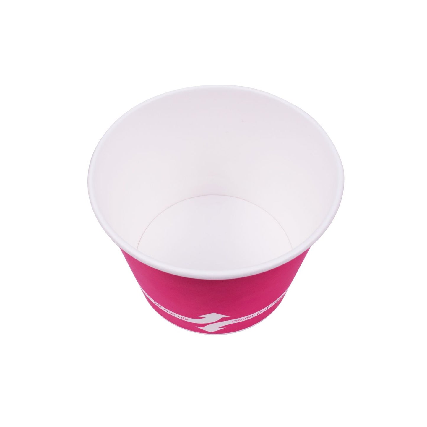 Karat 16oz Paper Food Containers - Pink (112mm) - 1,000 ct