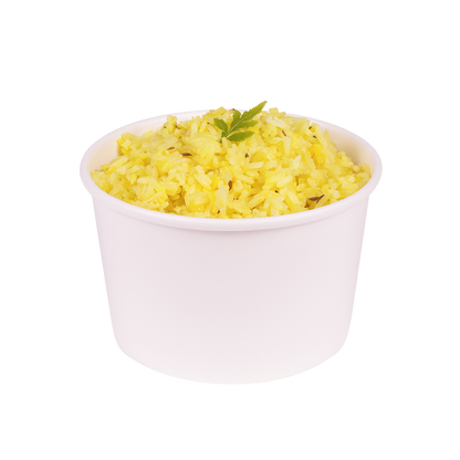 Karat 20oz Food Containers - White (127mm) - 600 ct, C-KDP20W