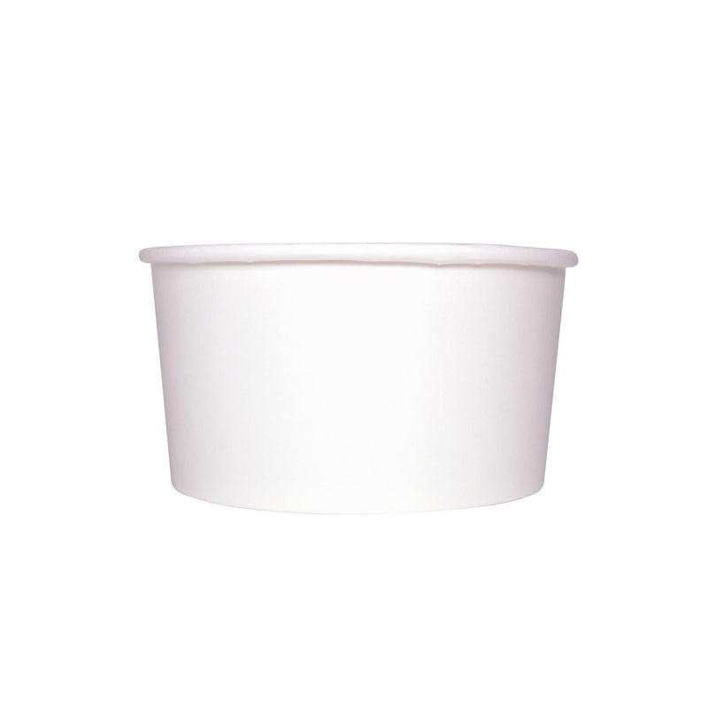 Karat 24oz Paper Food Containers - White (142mm) - 600 ct