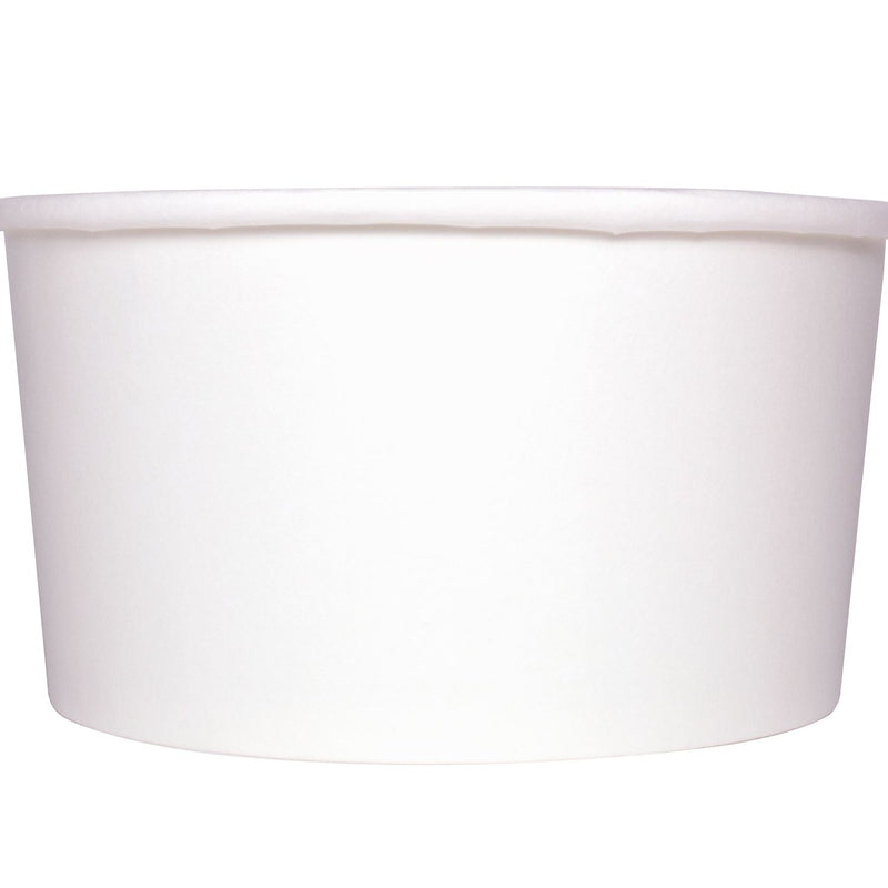 Karat 24oz Paper Food Containers - White (142mm) - 600 ct