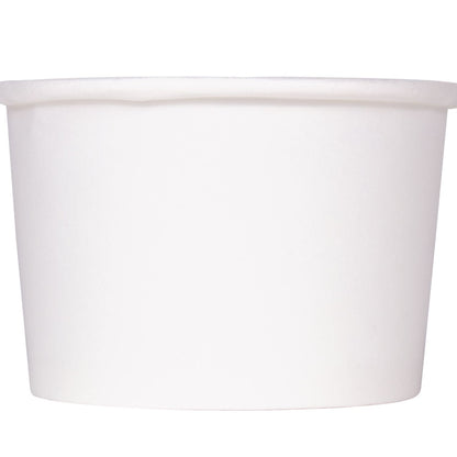 Karat 4oz Food Containers - White (76mm) - 1,000 ct, C-KDP4W