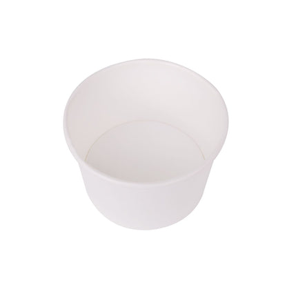 Karat 4oz Food Containers - White (76mm) - 1,000 ct, C-KDP4W