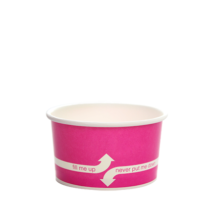 Karat 5oz Food Containers - Pink (87mm) - 1,000 ct, C-KDP5 (PINK)