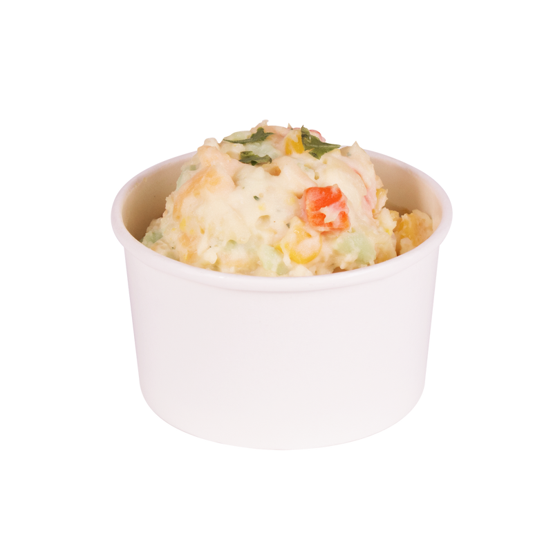 Karat 5oz Food Containers - White (87mm) - 1,000 ct, C-KDP5W