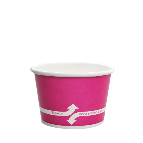 Karat 8oz Food Containers - Pink (95mm) - 1,000 ct, C-KDP8 (PINK)