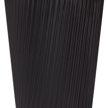 Karat 12oz Ripple Paper Hot Cups - Black (90mm) - 500 ct